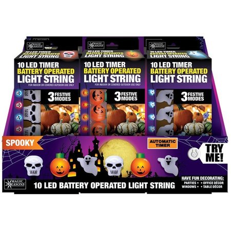 Shawshank Ledz Magic Seasons LED Spooky Light String Halloween Decor 702994
